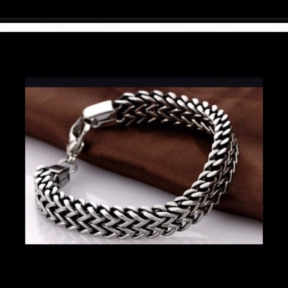 Men’s Stainless Steel Bracelet - Picture 3 of 5